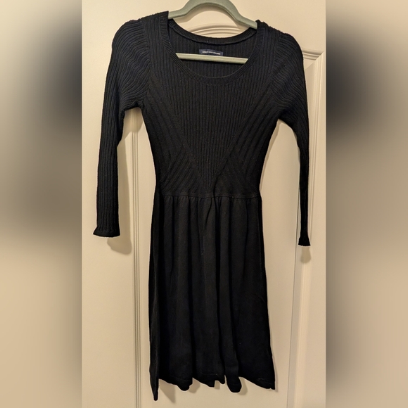 American Eagle Outfitters Dresses & Skirts - American Eagle Outfitters Black Ribbed Sweater Dress